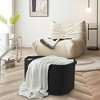 Aoibox Extra Large Rectangle Storage Basket 23.6 x 17 x 12 Inch Black Woven Cotton Rope Bin Organizer for Blanket Laundry Pillows - 3 of 4