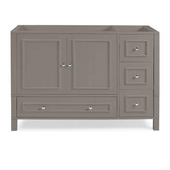 48" Williamsburg Vanity Cabinet Gray - Alaterre Furniture