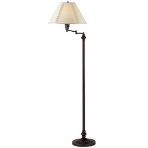 Cal Lighting 150W 3 Way Swing Arm Floor Lamp - 1 of 3