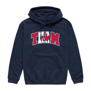 Men's - Instant Message - Team Canada Graphic Fleece Pullover Hoodie - 1 of 4