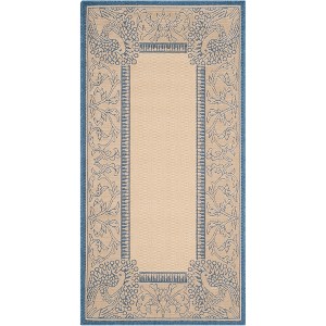 Courtyard CY2965 UV & Stain Resistant Non-Shedding Power Loomed Indoor/Outdoor Rugs - Safavieh - 1 of 3