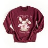 Simply Sage Market Coquette Cottontail Bunny Club Sweatshirt - 2 of 4