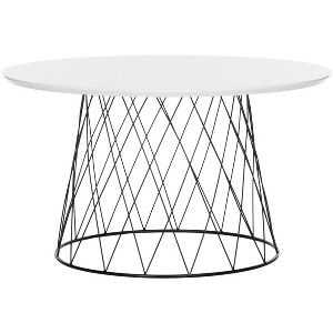 Roe Coffee Table - White - Safavieh - 1 of 4