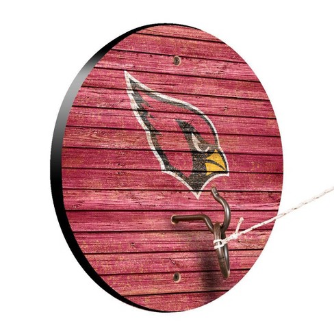 NFL Arizona Cardinals Weathered Hook and Ring Toss Game
