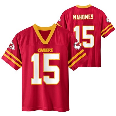 NFL Kansas City Chiefs Youth Patrick Mahomes Short Sleeve Jersey