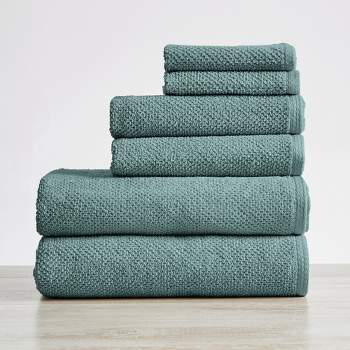 6pk Towel Set Mineral Blue - Clorox : Target