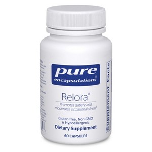 Pure Encapsulations Relora - Hypoallergenic Supplement Promotes Healthy Cortisol and DHEA Production and Moderates Occasional Stress - 60 Capsules - 1 of 4