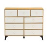 9 Drawers Dresser, MDF Cabinet Wood, for Living Room, Bedroom, Hallways - 2 of 4