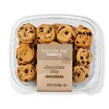 Mini Chocolate Chip Cookies - 12oz - Favorite Day™