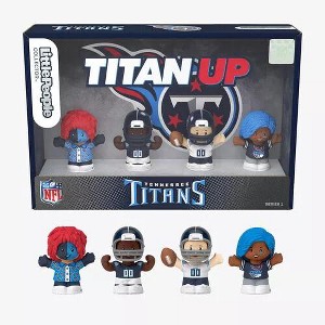 Fisher Price Little People x NFL Collector Tennessee Titans Figure 4-Pack - 1 of 4