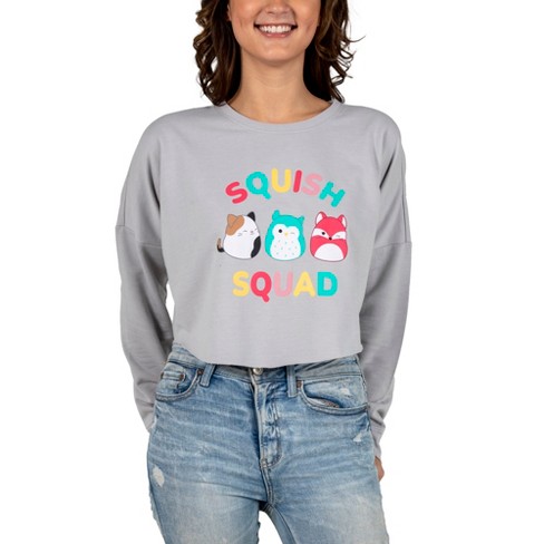 Cropped on sale sweatshirt target