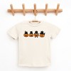 Four Black Cats Pumpkins - Youth Short Sleeve Graphic T-Shirt and Toddler Short Sleeve Graphic T-Shirt - 2 of 4