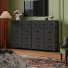 63''w Dresser with 18 Fabric Drawers Dresser for Bedroom with Charging Station - 2 of 4