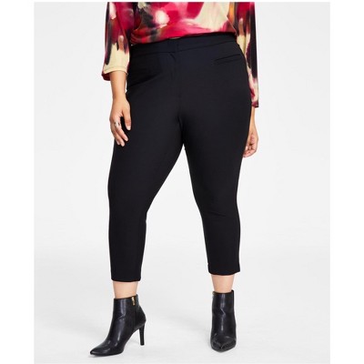 Calvin Klein Womens Cropped Dress Pants