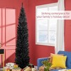 Whisen 7' Artificial Christmas Tree with 499 Realistic Branch Tips and Plastic Stand - 3 of 4