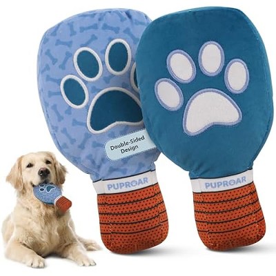 Pickleball Dog Toy ¨C Funny Dog Toy & Pickleball Gift, Plush Paddle with Squeaker & Crinkle