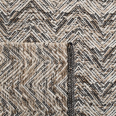 Bohemian Bliss Hand-Woven Kilim Wool Area Rug - Multicolor