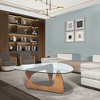 Gulches Modern Triangle Coffee Table ¨C Stylish Centerpiece for Living Room Home Decor - 3 of 4