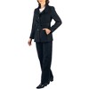 Alpine Swiss Bella Womens Wool Coat Button Up Jacket Belted Blazer - 4 of 4