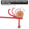Garvee Cant Hook with Rubber Grip, Steel Cant Hook for Logs with Adjustable Hook, Logging Tool for Sawyers, Loggers - 3 of 4