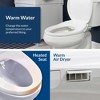 Bio Bidet by Bemis 550 Electric Smart Bidet Seat in Elongated White with Drylette Towels - 4 of 4