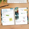 HARDCOVER 2026 Planner, 8.5"x11": 14 Months (Nov 2025-Dec 2026), Daily/Weekly/Monthly,  Bookmark, Pocket Folder w Sticky Notes (Lake View) - 3 of 4