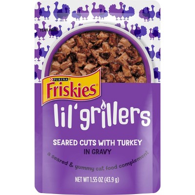 Friskies Lil Grillers Gravy Wet Cat Food - 1.55oz