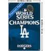 Trends International MLB Los Angeles Dodgers - 2024 World Series Team Logo Unframed Wall Poster Prints - 3 of 4