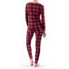 Fruit of the Loom Women's and Plus Long Underwear Waffle Thermal Top and Bottom Set - 2 of 4