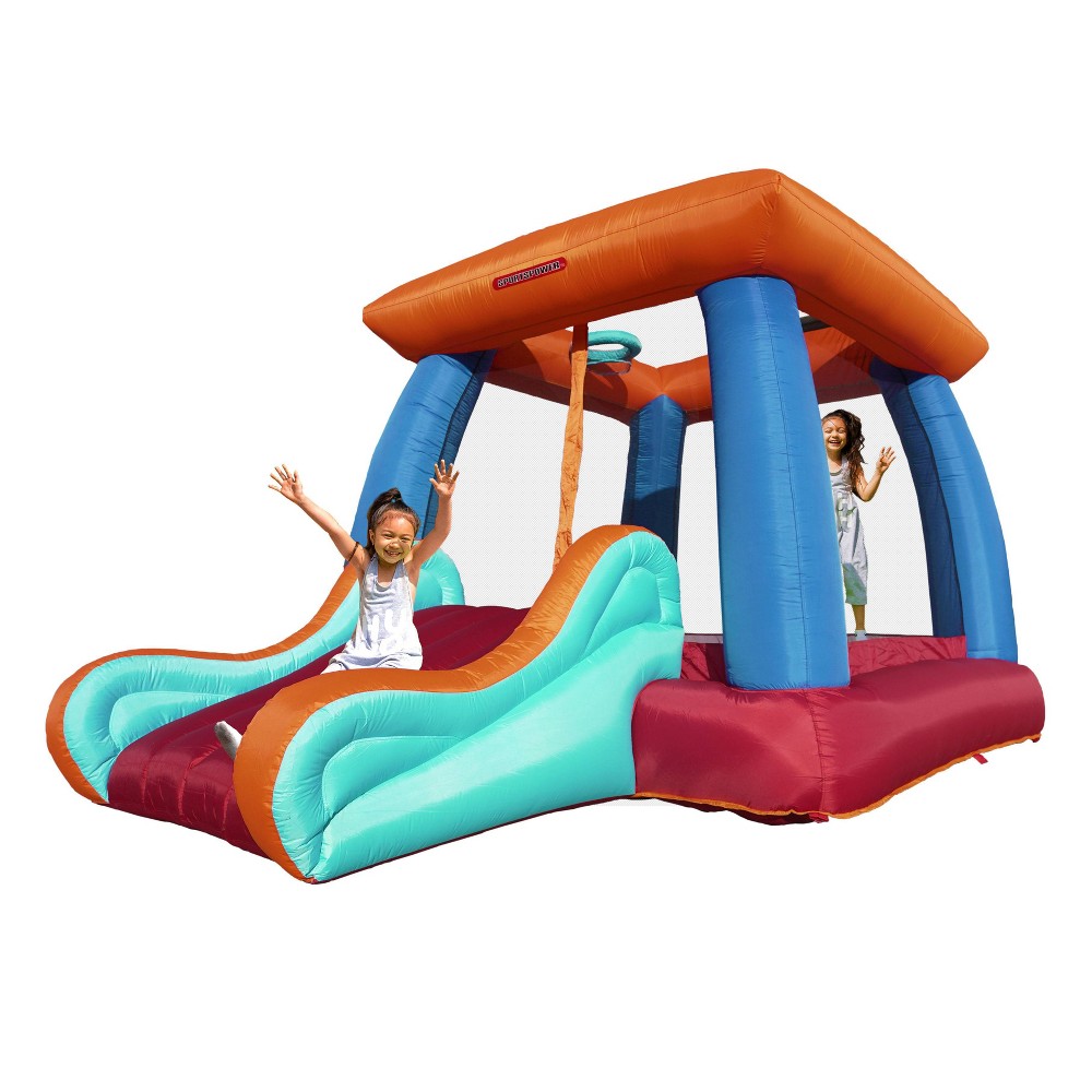 Sportspower My First Bounce House with Slide and Hoop
