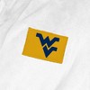 West Virginia Mountaineers NCAA White Out Silk Touch Robe Small/Medium - 4 of 4