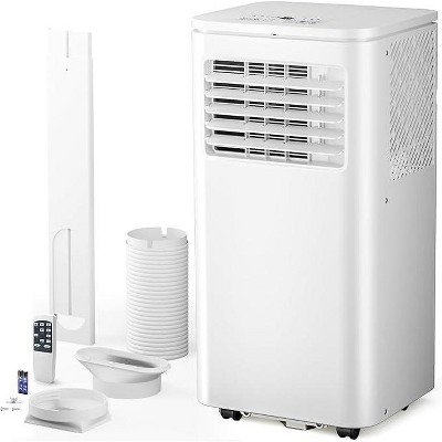 R.W.FLAME 8000 BTU Portable Air Conditioner, 3-in-1 AC Unit with Cooling, Fan & Dehumidifier, Sleep Mode, 24H Timer, Window Sealing Kit