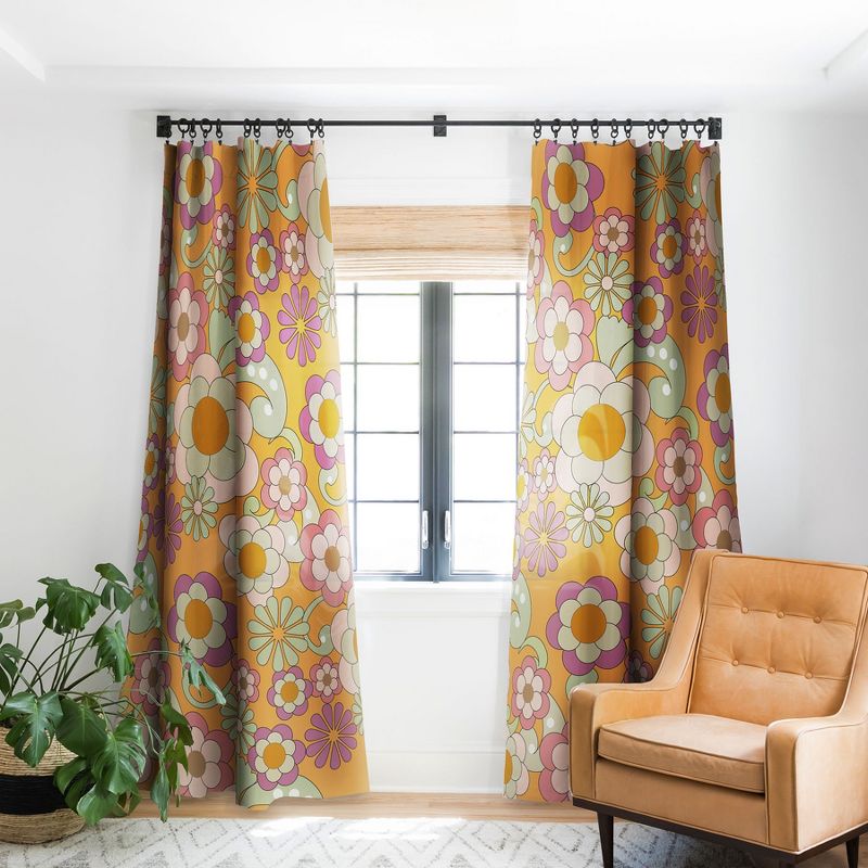 1pc Blackout Window Curtain Panel - Deny Designs, 1 of 5