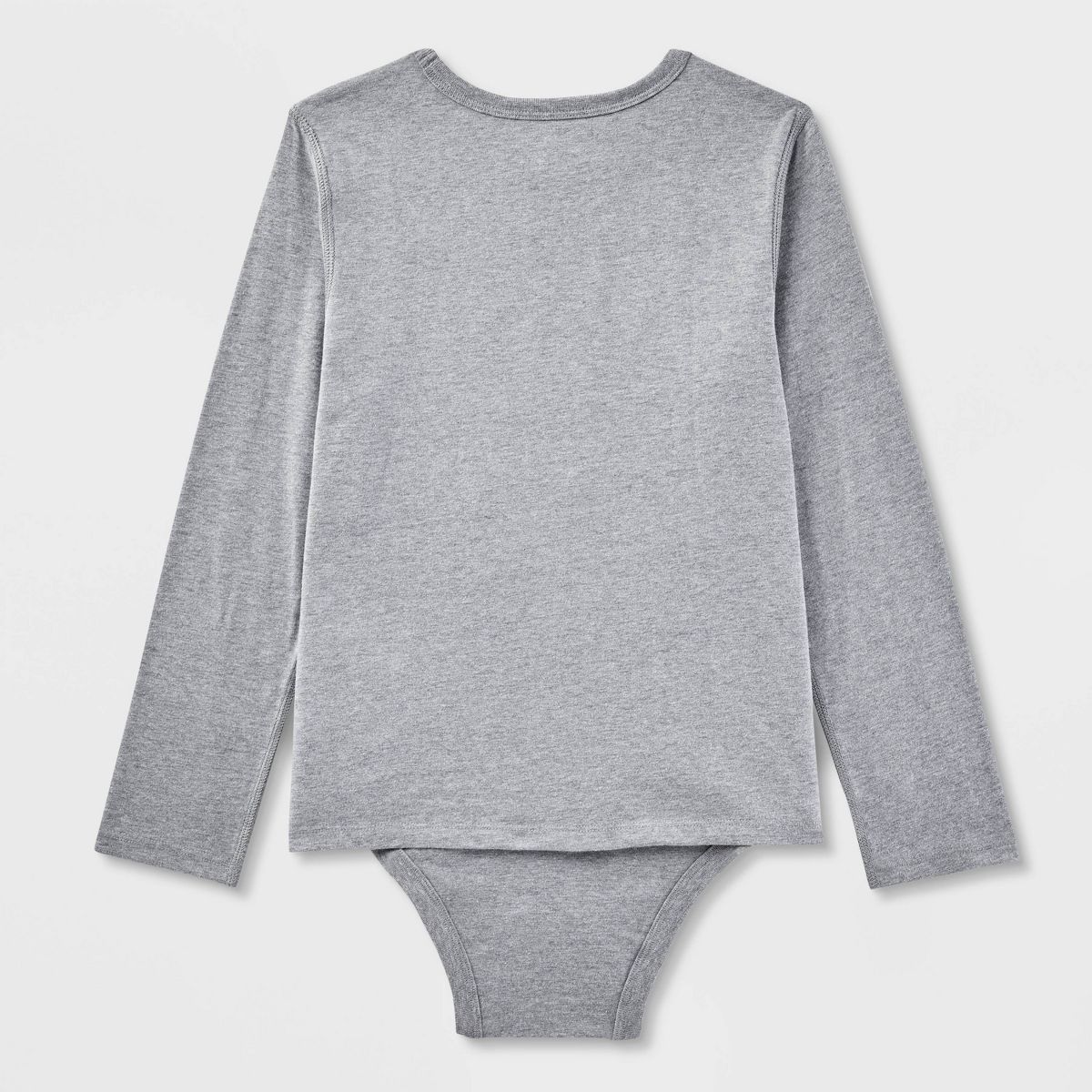Kids' Adaptive Long Sleeve 2pk Abdominal Access Bodysuit - Cat & Jack™ - thumbnail 2