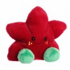 Aurora Mini Carmine Poinsettia Palm Pals Festive Stuffed Animal Red 5" - 2 of 4