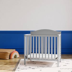 Graco Stella 4-in-1 Convertible Mini Crib with Mattress - 1 of 4