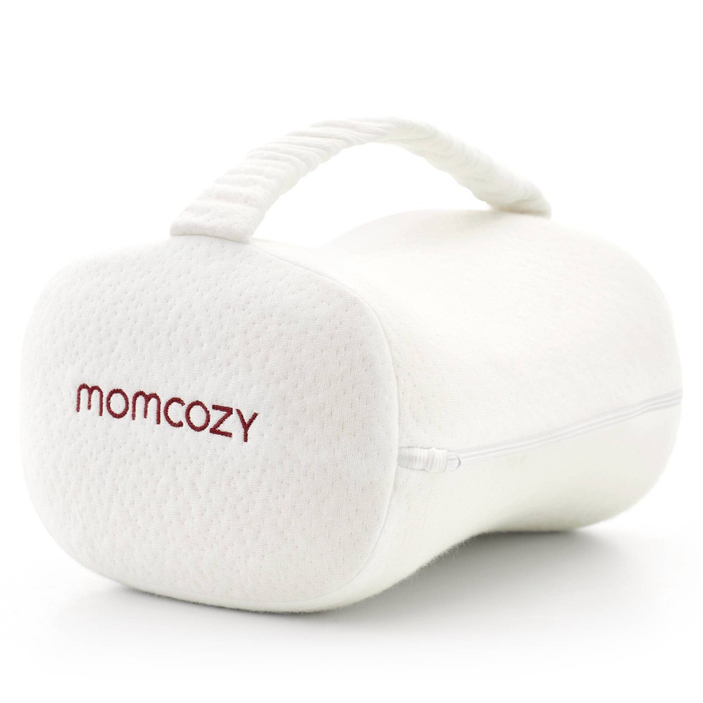 Photos - Pillow Momcozy Ergonomic Leg  - White 