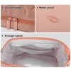 Unique Bargains Cosmetic Travel Bag Makeup Bag Waterproof Organizer Case Toiletry Bag for Women Nylon 27.5x19x15cm - 3 of 4
