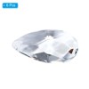Unique Bargains Crystal Pendants Teardrop Beads for DIY Lamp Arts Crafts Decoration 6 Pcs - 3 of 4
