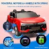 24V Licensed Chevrolet Blazer 2-Seater Kids Ride On SUV, Electric Car w/Remote, 3 Speeds, Music, LED Lights, Suspension - 4 of 4