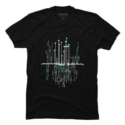 Men's Design By Humans Connections By noeldelmar T-Shirt