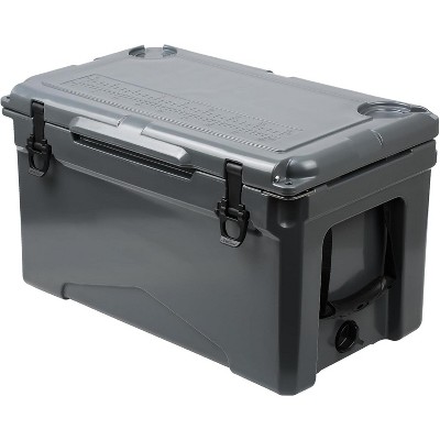 MaseiKar 25/30/35/40 Quart Rotomolded Cooler - 100+ Hrs Ice Retention, UV Resistant, 310LB Capacity, Leakproof for Camping, Beach, Tailgating