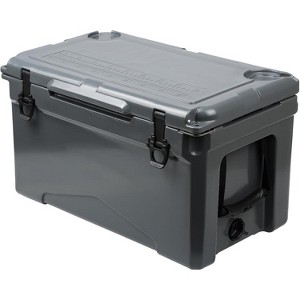 MaseiKar 25/30/35/40 Quart Rotomolded Cooler - 100+ Hrs Ice Retention, UV Resistant, 310LB Capacity, Leakproof for Camping, Beach, Tailgating - 1 of 4