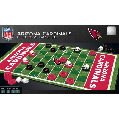 MasterPieces NFL Arizona Cardinals Checkers Board Game