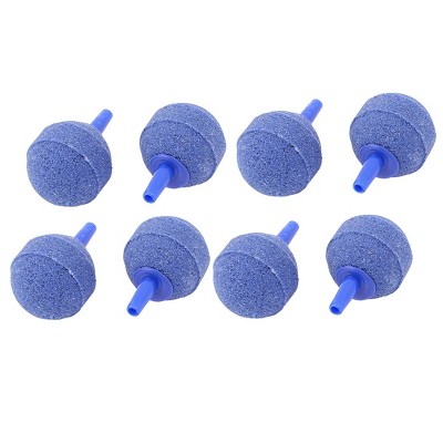 Unique Bargains Aquarium Fish Tank Round Air Bubble Stones Diffusers Aerator 1.2" Dia 8 Pcs
