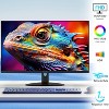 memzuoix 27 Inch Curved IPS Monitor, Full HD 1080P, 100Hz, Frameless Design, Eye Care, HDMI & VGA Ports, VESA 100x100mm - 2 of 3