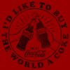 Men's Coca Cola Unity I'd Like to Buy the World a Coke T-Shirt - 2 of 4