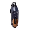 Gino Vitale | Gino Vitale Men's Lace Up Medallion Toe Dress Shoes - 2 of 3