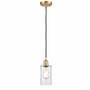 Clymer - 1 Light Cord Hung Mini Pendant In Art Deco Style-10 Inches Tall and 3.88 Inches Wide - 1 of 1
