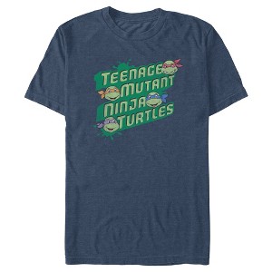 Men's Teenage Mutant Ninja Turtles Paint Splash Logo T-Shirt - 1 of 4